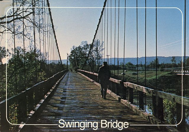 Winkley (Swinging Bridge)-Heber Springs, in service 1912-1972
